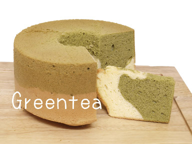抹茶みるくシフォン