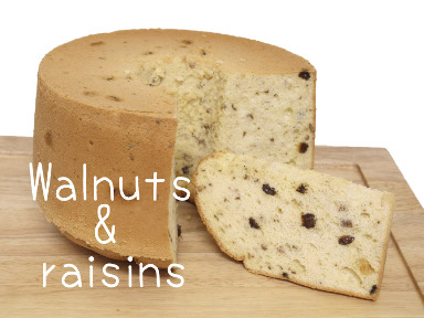 くるみレーズンシフォン